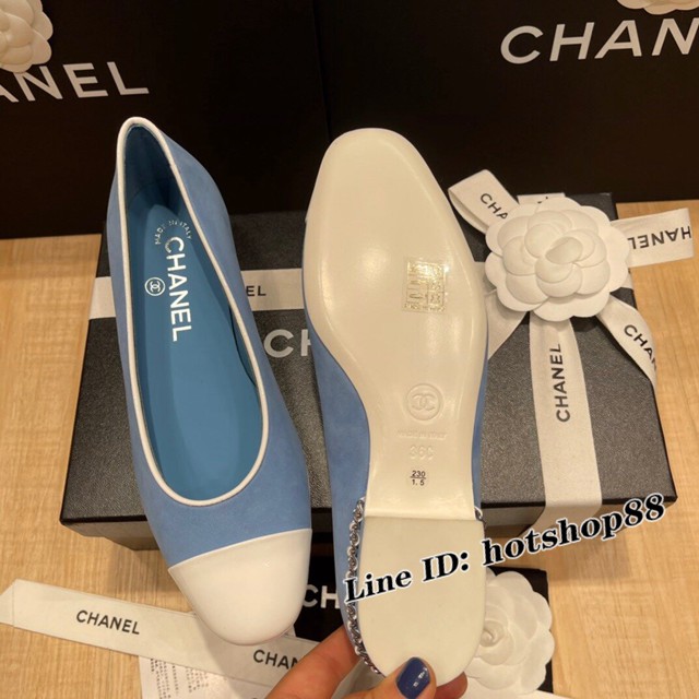 Chanel香奈兒頂級版本磨砂絲綢牛皮小香新款彩色糖果系列單鞋 dx2723